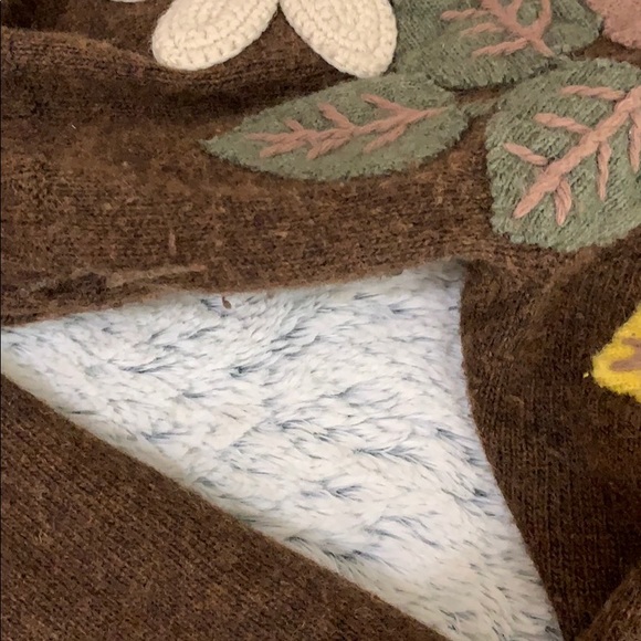 Moth sz XL embroidered cardigan bell sleeve - Picture 7 of 16